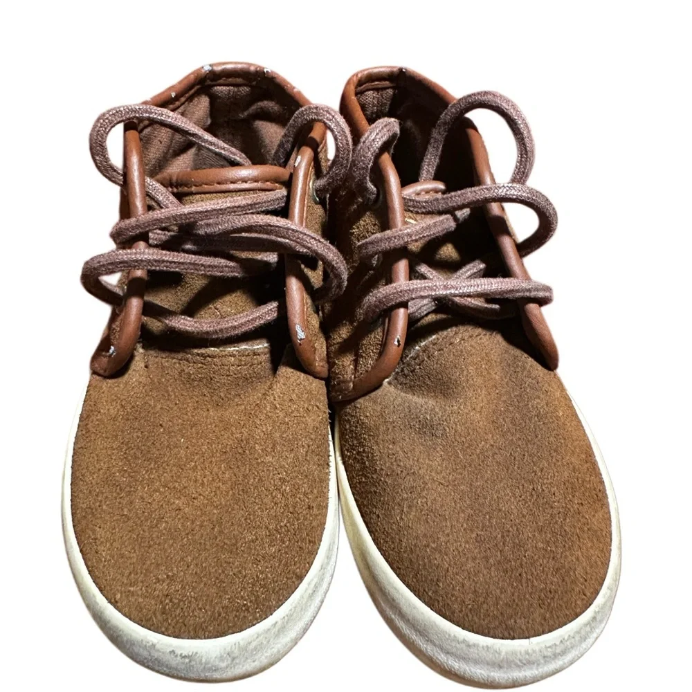 Polo Ralph Lauren Keaton Chukka Boot sneaker brown suede‎ size 7.5